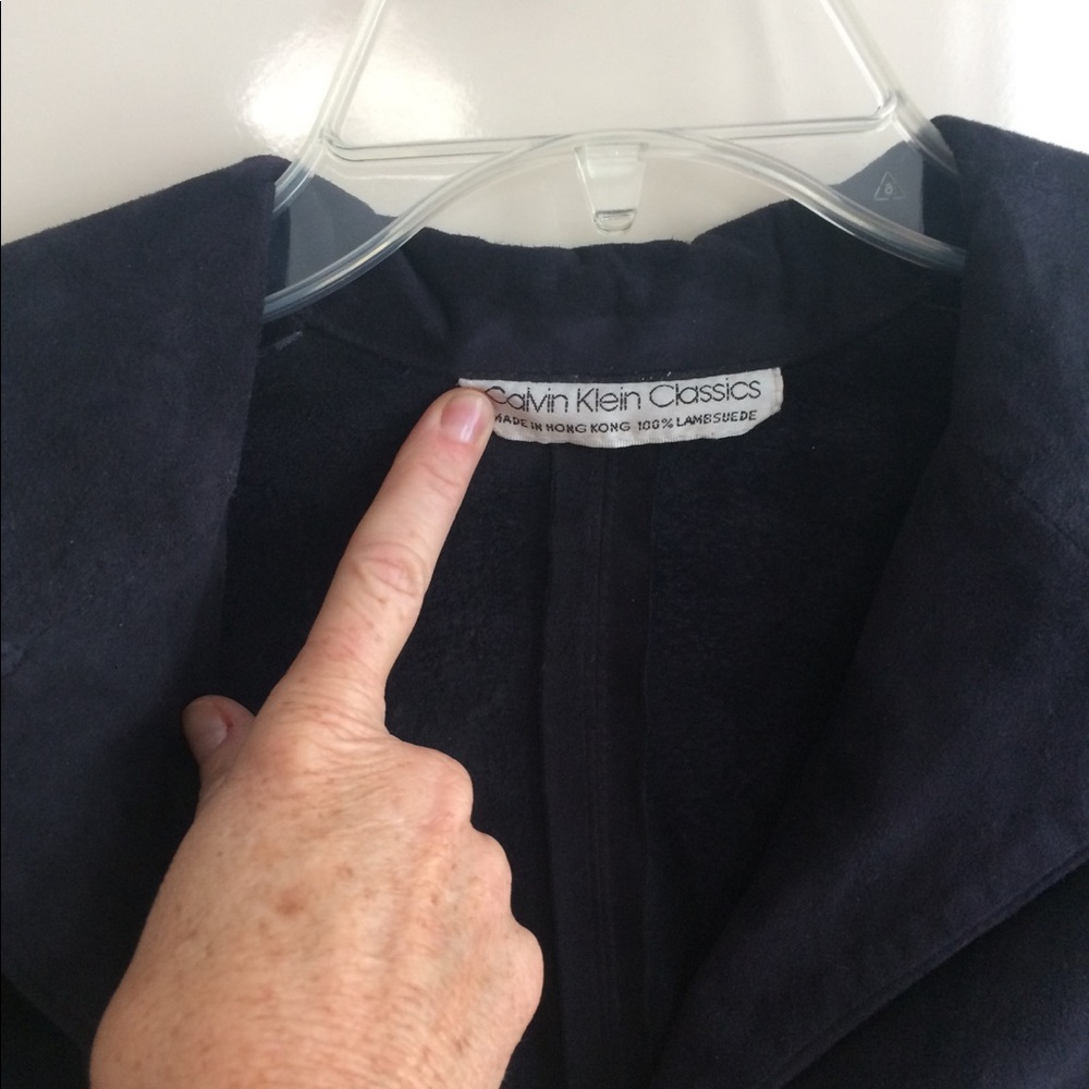 CK VTG Lambsuede Shirt - Picture 3 of 6
